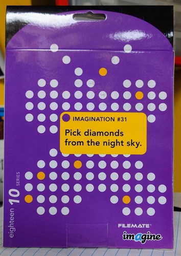 Wintec Mini Mouse FileMate Imagine Series M1810 - USB White and Purple - Picture 2 of 4