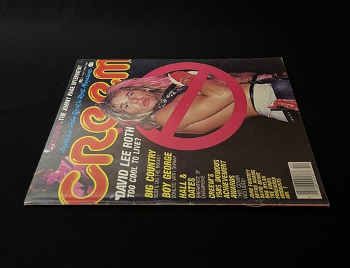 Creem Magazine April 1985 David Lee Roth ,Van Halen , Boy George Jimmy Page - Picture 2 of 6
