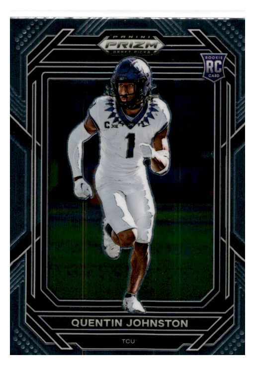 2023 Panini Prizm DP #138 Quentin Johnston    TCU Horned Frogs