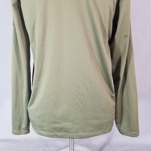 The North Face sweater jacket men's large green fleece long sleeve ¼ zip - Picture 12 of 15