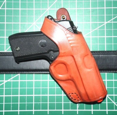 Tagua CDH1-467 RH Brown Leather CROSSDRAW Thumb Break Holster SIG P938 Colt 380
