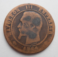 FRANKREICH 10 CENTIMES 1854 A