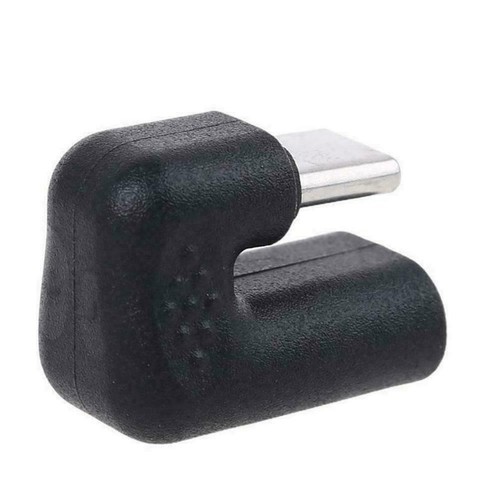 180 Degree Right Angle USB 3.1 Type C Male To Female Converter Usb-C BEST - Zdjęcie 3 z 11
