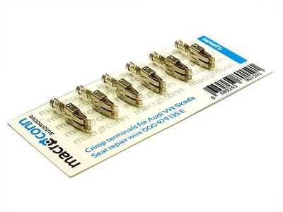 Macroconn Crimpkontakte Für Reparaturkabel 000979135E – 6 Stück, 1 Mm², VAG-kompatibel