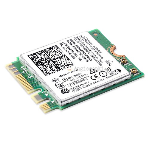 HP Probook 450 G3 Intel 3165AC 3165NGW 433Mbps 2,4/5GHz BT 4.0 WIFI WLAN Karte - Bild 1 von 7