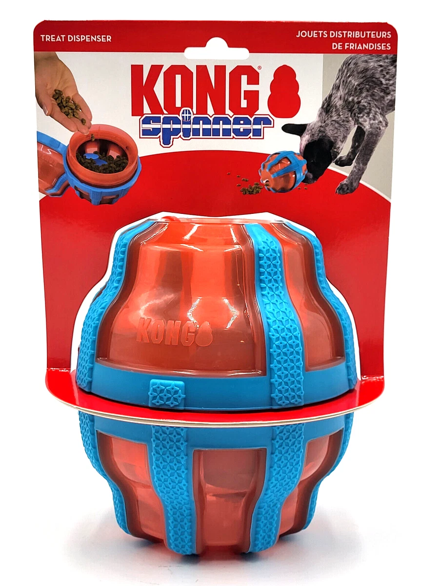 KONG Spinner LARGE Treat Dispensing Slow Feeder Dog Puzzle Toy 7x6