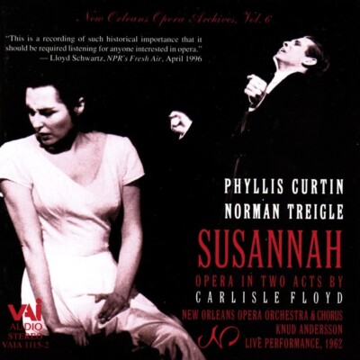 Carlisle Floyd SUSANNAH / Phyllis Curtin, Norman Treigle (2 CDs, 1995, VAI)