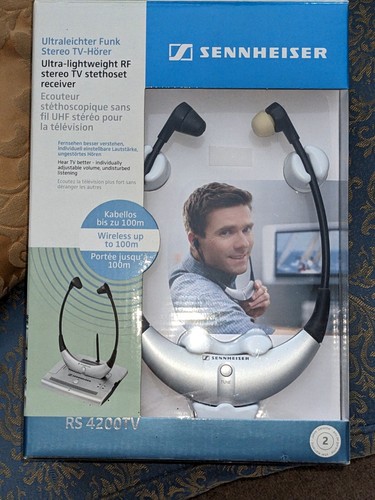 Wireless Stereo TV Headset Sennheiser RS 4200 TV - Bild 7 von 9