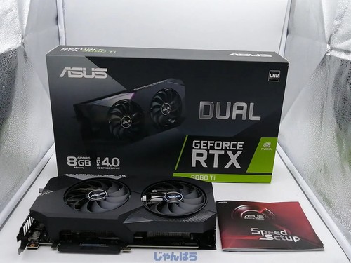 Asus Dual GeForce RTX 3060 Ti 8GB LHR GDDR6 - 第 1/7 張圖片