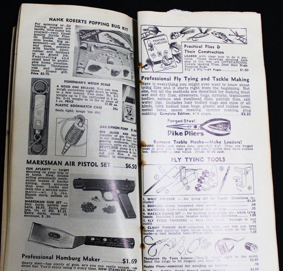 Sold Price: Vintage 1958 Heddon Fishing Tackle Catalog - Invalid date EST