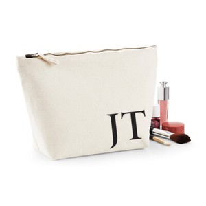 personalised zip bag