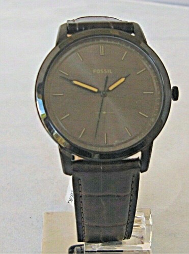 Minimalist Brown Leather Watch 