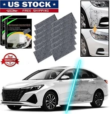 12× Car Nano Sparkle Cloth For Car Scratches Nano Magic Cloth Scratch Remover US
