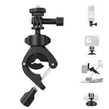 Bike Motorcycle Handlebar Mount for DJI Action 5 Pro 4/3 GoPro Max Hero 13 12 11