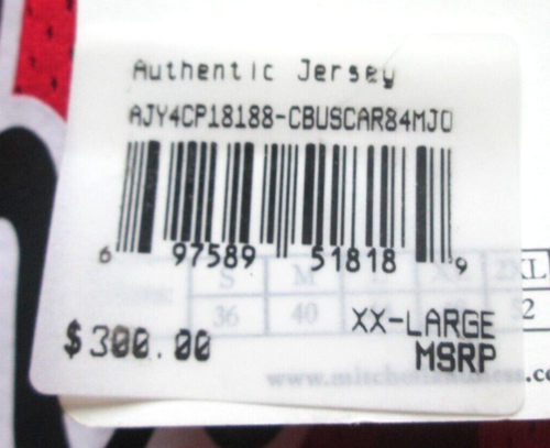 100%Authentic Michael Jordan Mitchell and Ness Hardwood Classic Jersey 1984-1985 - Picture 5 of 10
