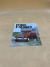 1982 FORD F-SERIES DEALER SHOWROOM SALES BROCHURE CATALOG GUIDE BOOKLET