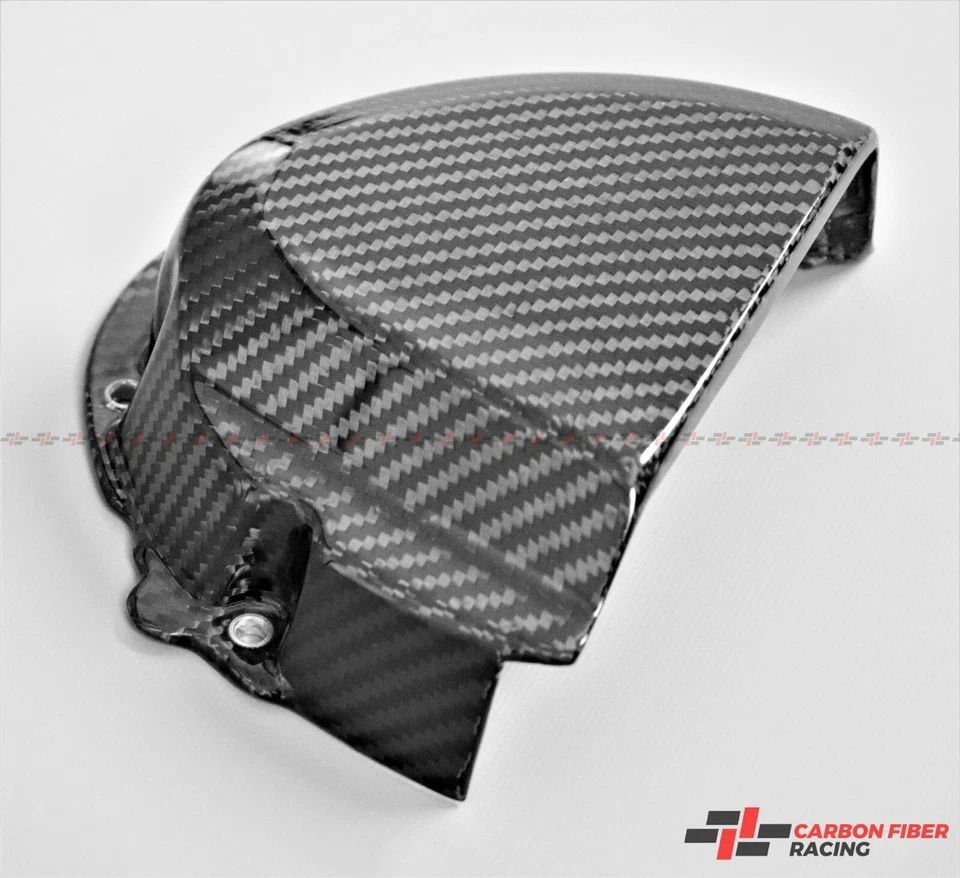 Cubierta de piñón delantero Triumph Speed Triple 1050 2011-2015 - 100 % fibra de carbono Foto 2 de 3