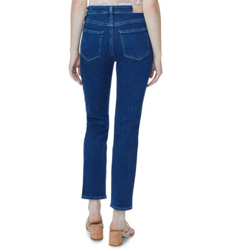 NWT PAIGE Cindy Vintage High Rise Straight Leg Ankle Jeans Size 28 in California - Picture 1 of 17