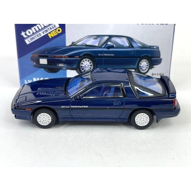【新品】TOMICA LIMITEDVINTAGENEO トヨタスープラ 4台。 Tomica Limited Vintage NEO LV-N106f TOYOTA SUPRA 2.0 GT TWIN