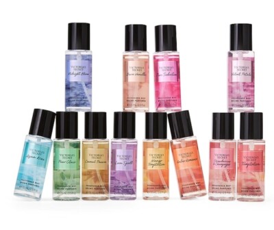 Victoria's Secret Ultimate Mist Discovery Set 12 Pcs Fragrance