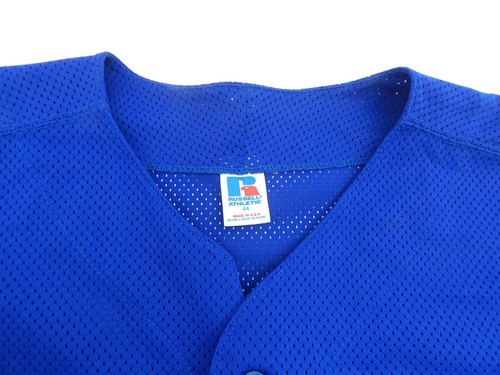 Russell AUTHENTIC DIAMOND COLLECTION LA Dodgers Blue Jersey 44 Made in USA - Picture 7 of 8