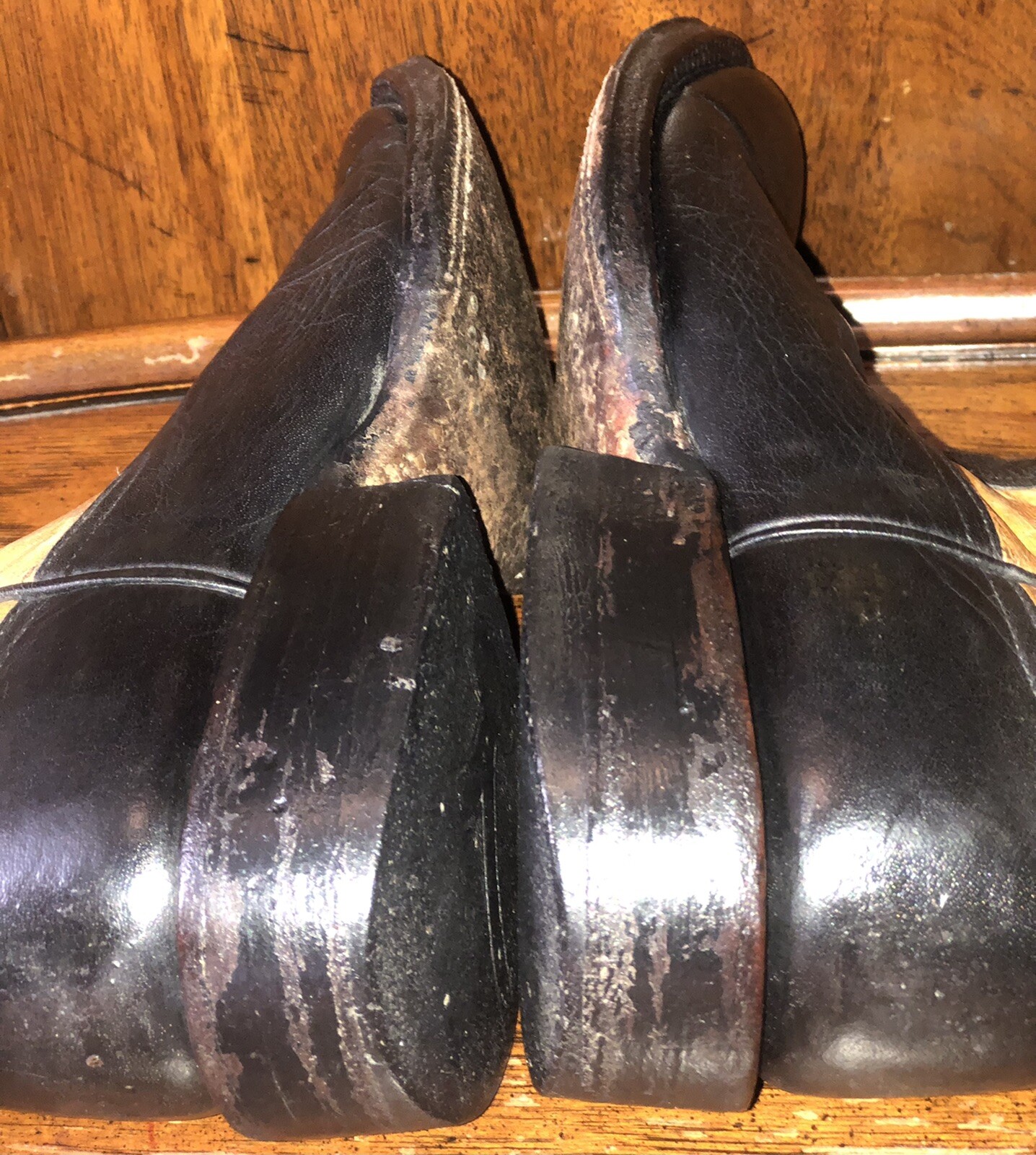 Rod Patrick Bootmakers Black/Rust Leather Cowboy … - image 8
