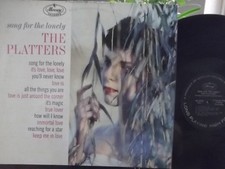THE PLATTERS SONG FOR THE LONELY LP ON MERCURY RECORDS