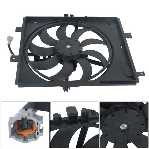 NI3115148 Radiator Cooling Fan Assembly w/ Shroud For Nissan Versa 2012-2019 - Bild 4 von 14