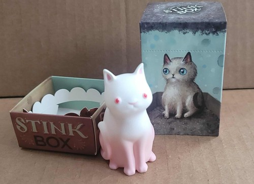STINK BOX PINK MYSTERY CAT Blindbox Figur Jason Limon x Andrew Bell mit Box - Bild 1 von 3