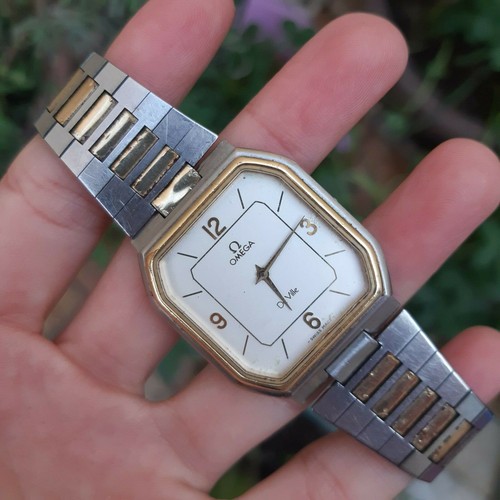 Omega deville Quartz Swiss Made watch, omega de ville gp ss bracelet Watch  1365 | eBay