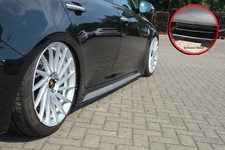 CUP Seitenschweller aus ABS für Kia Optima Sportswagon schwarz glanz