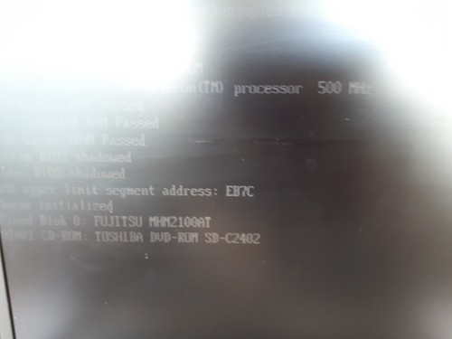 Toshiba S35DVD PS30DE-1CCL3-EN Celeron/128MB/10GB ***For parts*** - Picture 14 of 17
