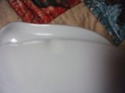Fukagawa Arita Vintage gravy bowl w/plate Japan pinecones acorns hand painted — photo 6