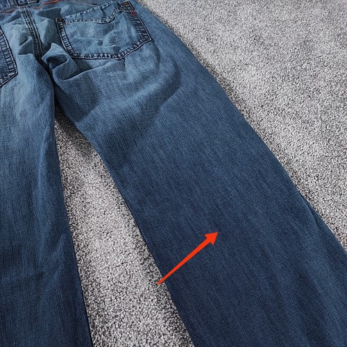 Pantalones de mezclilla para mujer REDUCIDOS Replay azules sueltos descoloridos usados en W30 L32, 30x32 - Imagen 15 de 15