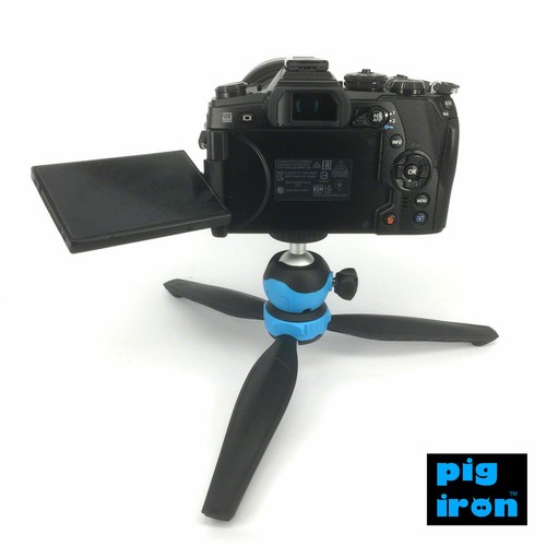 Pig Iron MT-1 Premium Compact Travel Tripod Ball Head for DSLR & CSC ILCE Phone - Picture 8 of 12