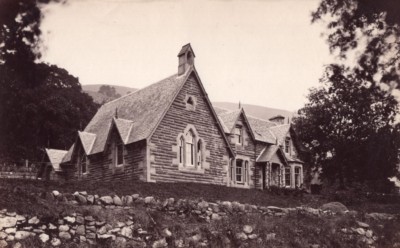 Schottland Balquhidder Schulhaus altes James Valentine Foto 1880