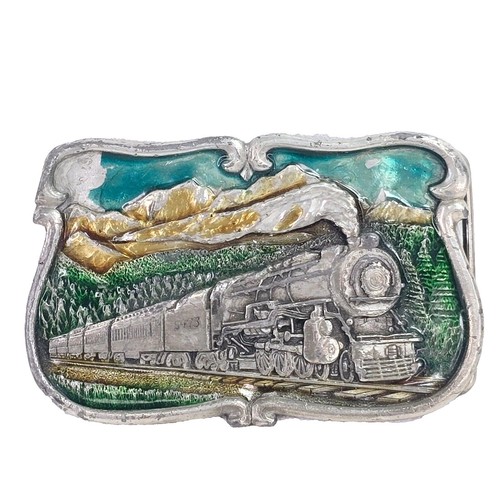 BERGAMOT Belt Buckle Hog Wild Motorcycle Pig Biker Multi  display picture 1