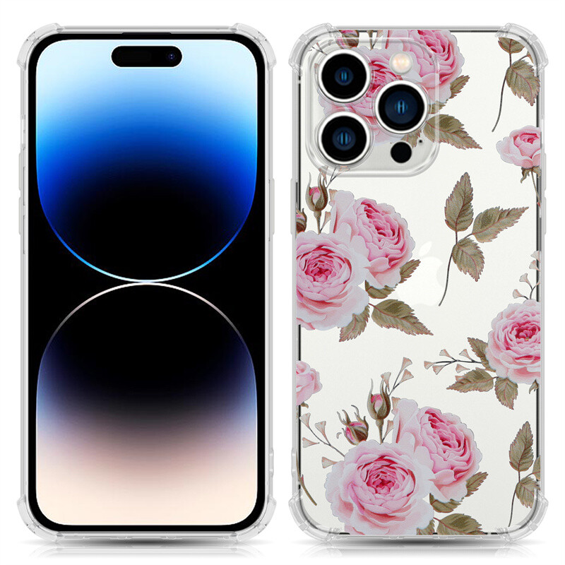 Transparent Case for iPhone 11 12 13 14 Pro Plus Max Mini XS Shockproof Phone - Picture 13 of 19