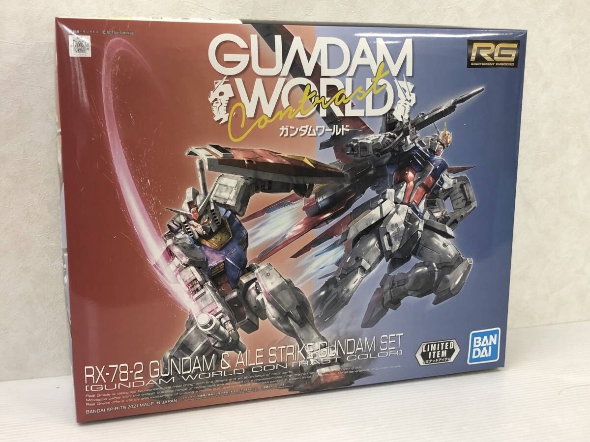 RG 1/144 RX-78-2 ガンダム & エールストライクガンダム セット RG 1/144 RX-78-2 ガンダム & エールストライクガンダム セット