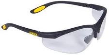 Dewalt DPG58-1C Reinforcer Clear Lens High Performance Protective Safety Glasses