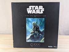 Buffalo Games - Star Wars - Fine Art Collection -Yoda - 1000 Piece Jigsaw Puzzle
