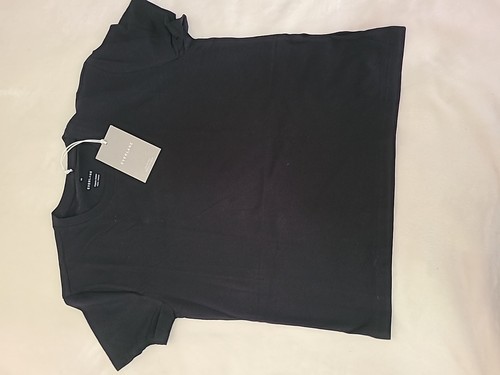 2 Everlane The Organic Cotton Box Cut Tee Black Size XS - Bild 4 von 5