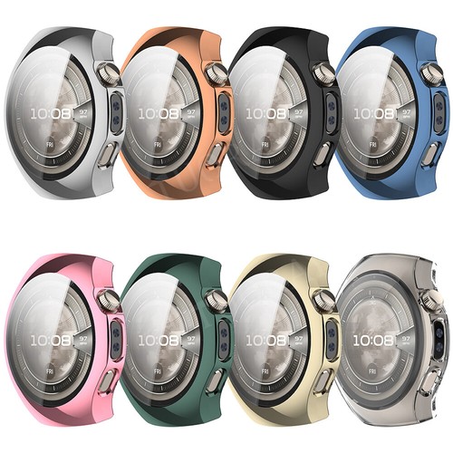Pour Huawei Watch 5 42/46mm Poignet PC/TPU Coque Protection Bumper Cover Remplacement - Photo 6 sur 186