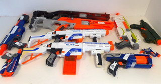 Nerf Blaster Job Lot Elite Retaliator Strongarm Modulus Bundle G16 G914