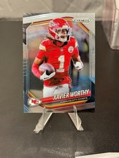 2025 Panini Prizm Xavier Worthy #197 Chiefs