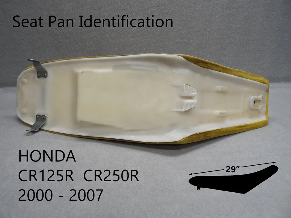 FUNDA ASIENTO HONDA CR125R CR250R 2000 - 2007 2001 2002 2003 2004 2005 2006 Foto 3 de 3