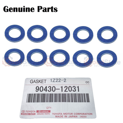 Genuine LandCruiser VDJ79 VDJ78 VDJ76 Oil Sump Pan Drain Plug Washer x10 - Picture 1 of 20
