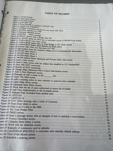 Southern Pacific Railroad PROFS(OfficeVision/VM) User Guide Manual 1992 - Picture 7 of 24