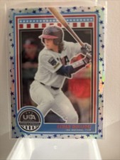 ETHAN HOLLIDAY 2025 Panini Stars & Stripes USA 18U #67 STARS HOLO FOIL 🔥🔥