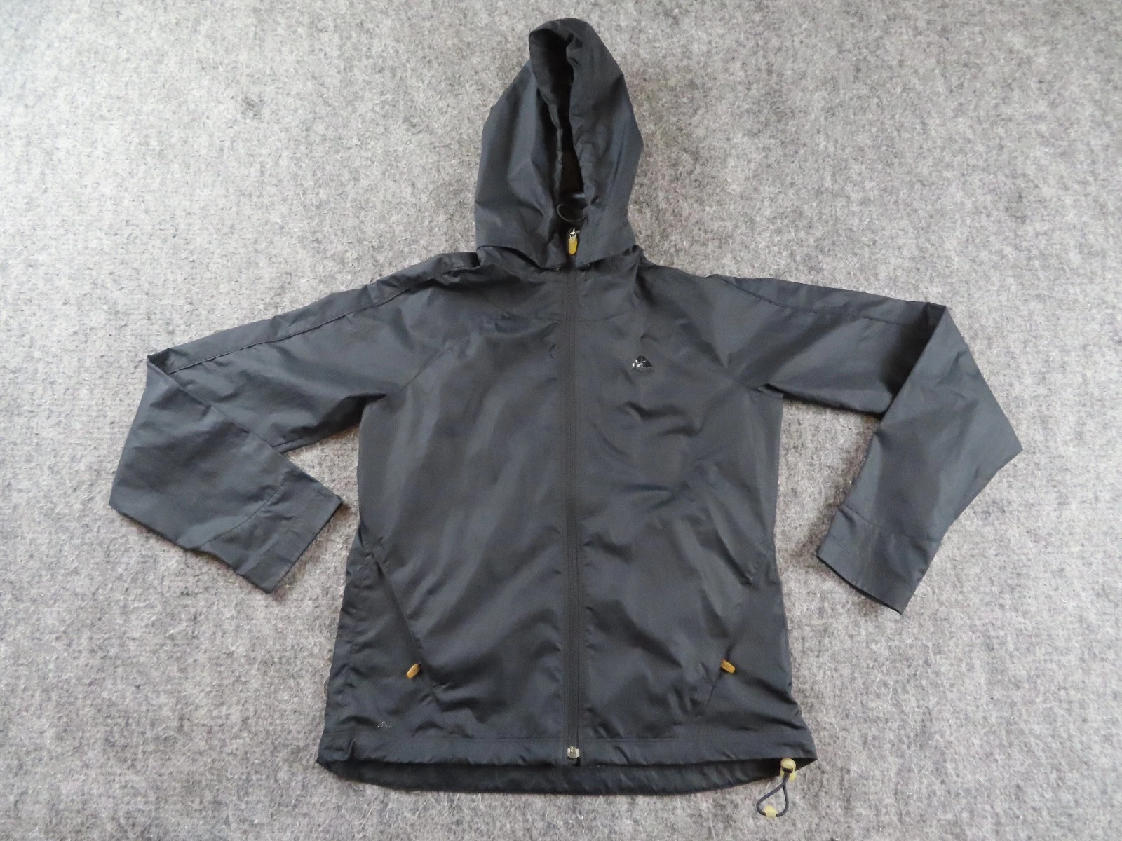 Nike ACG Jacket Womens Medium 8-10 Black Fit Storm Lightweight Windbreaker Run